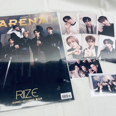 RIIZE ARENA雜誌A套裝