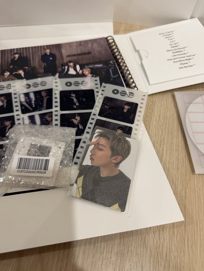 ARIRANG wvs A版 特典卡 +碩珍鑰匙圈+兩版空專