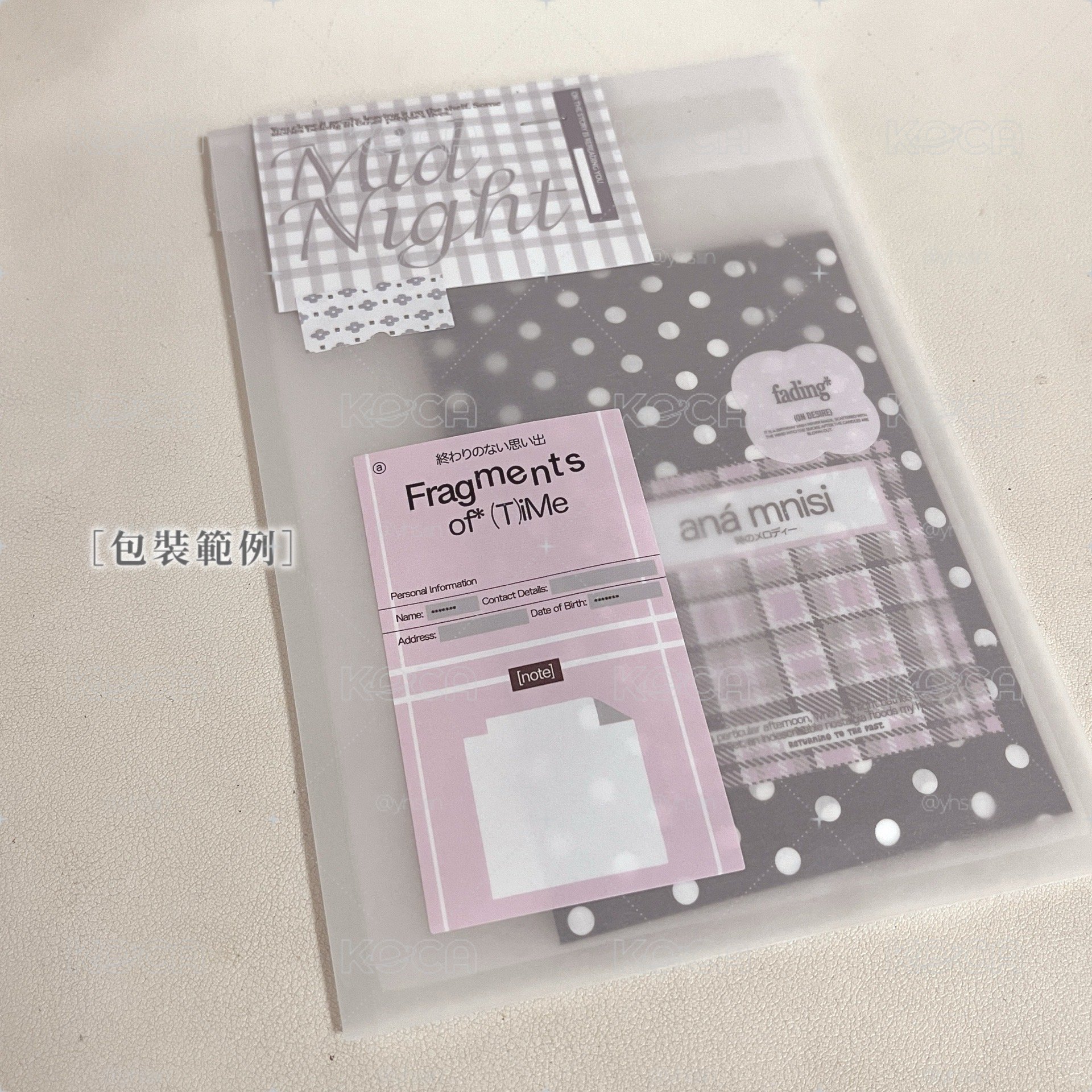 STAYC 小卡 - SEEUN/YOON 糖葫蘆代言卡、電子專小卡、年曆小卡