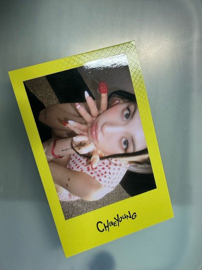 twice新專拍立得小卡