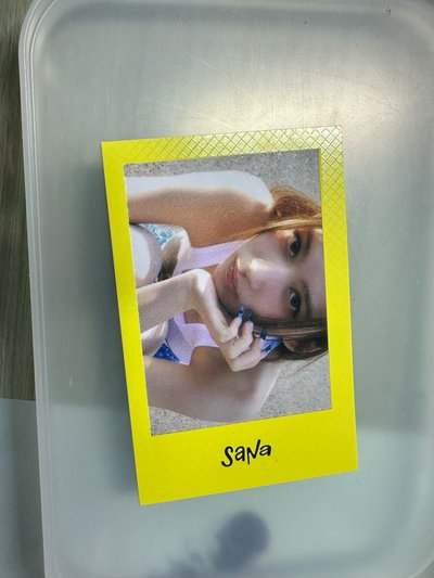 twice新專拍立得小卡