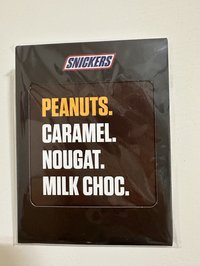 奎snickers折疊明信片