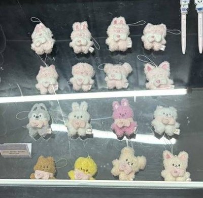 迷你隨機潦草娃（原色／粉色）