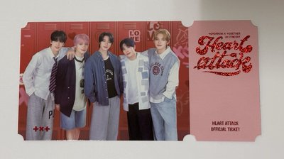 Heart Attack VR紀念票根