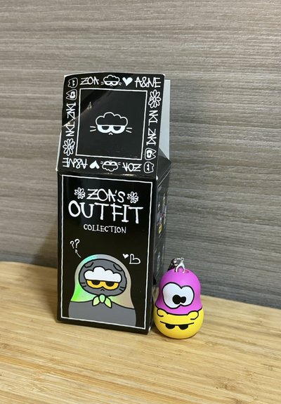 ZO&FRIENDS 鑰匙圈吊飾盲盒 已拆 確認款AKI ZAKI
