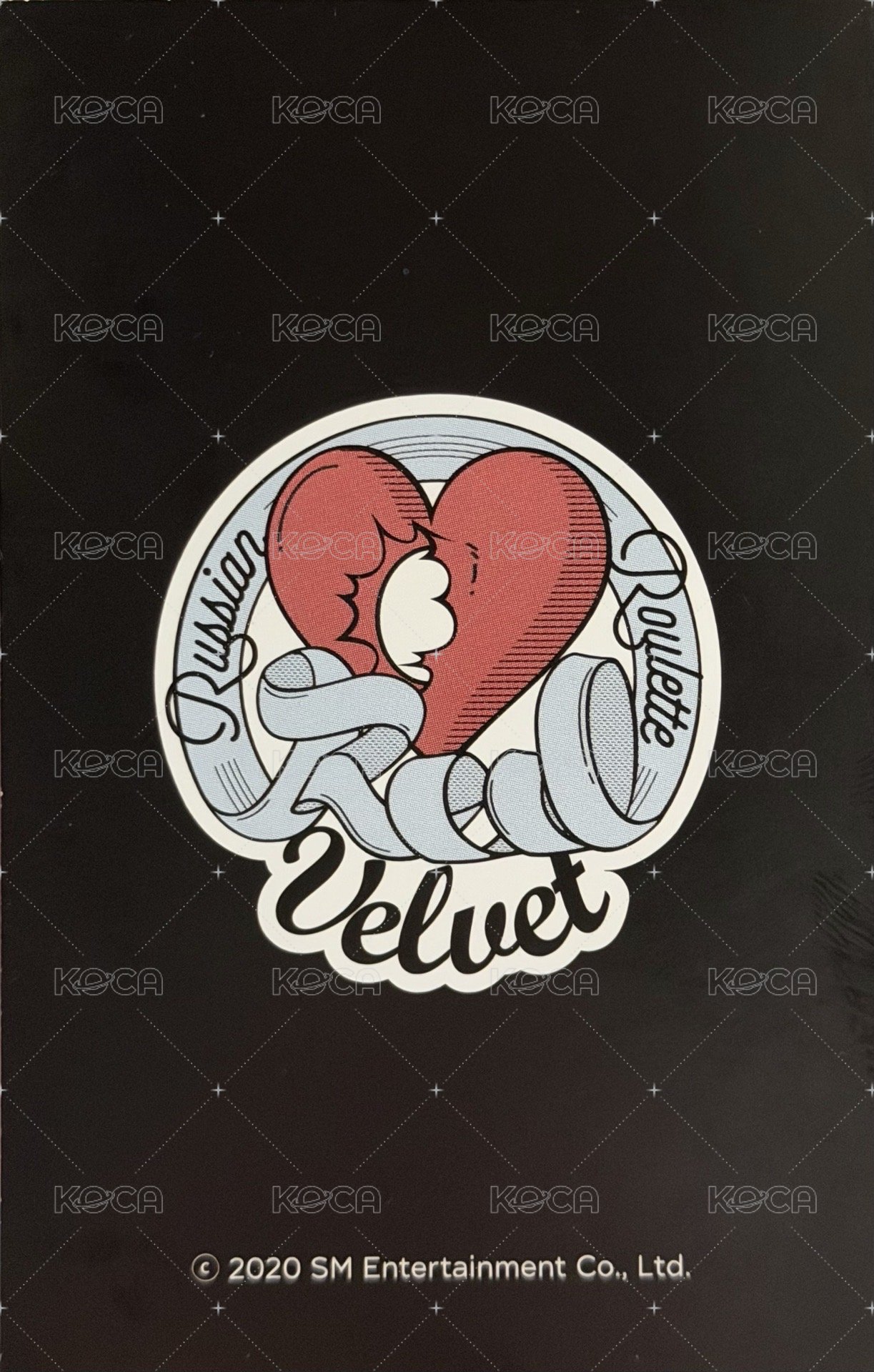 Russian Roulette 滿額卡  背面