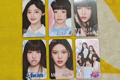 NewJeans OLENS 日版2.0 代言特典小卡(一套6張) 成員小卡(可拆售)