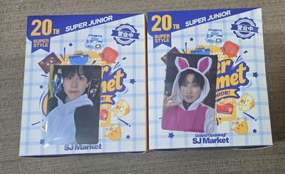 sj market兔耳赫 企鵝圭滿額卡，毛絨盲盒全新／特／旭 