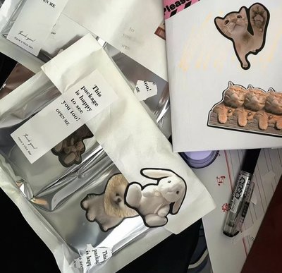 白色單面透明紙袋包裝袋