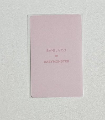 BANILA CO 4.0代言卡 柒