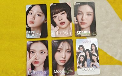 NewJeans OLENS 日版1.0 代言特典小卡(一套6張) 成員小卡(可拆售)