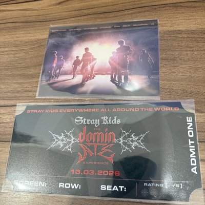 現貨 | Stray kids 世巡電影海報/明信片/爆米花票卡