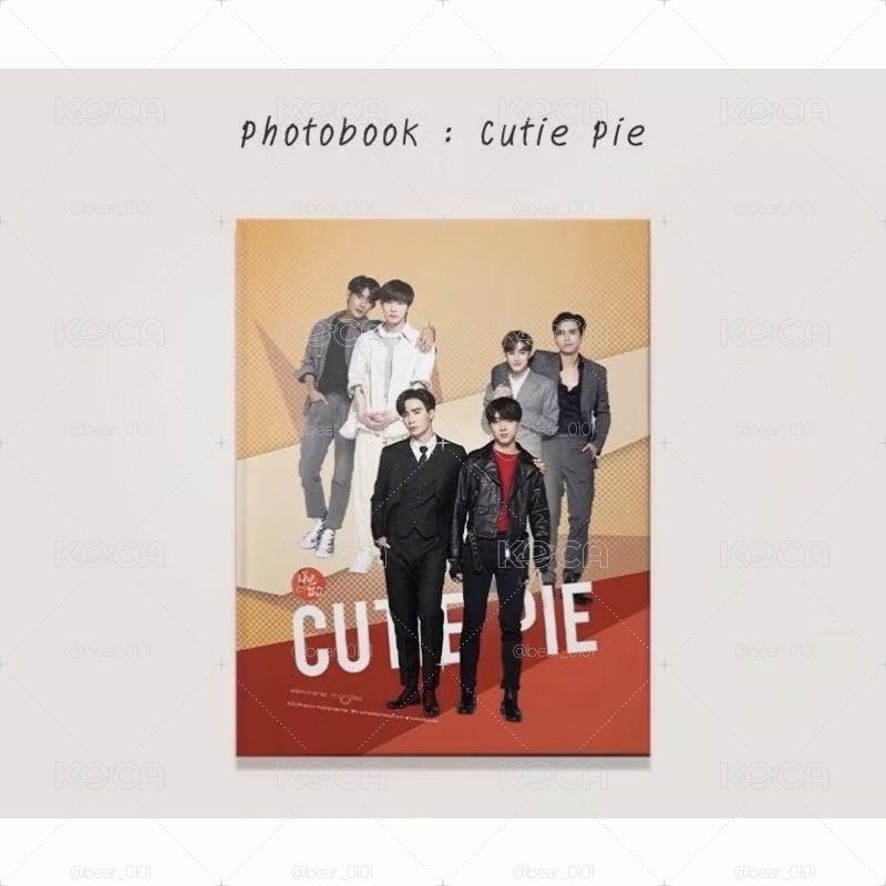 （現貨） Photobook CutiePie -NuNew 林景云 、Zee 李海海甜心派 寫真書
