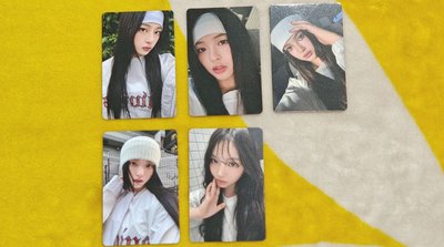 NewJeans BUNNIES CAMP 2024 東京巨蛋場 入場限定特典(一套5張) 成員小卡(可拆售)