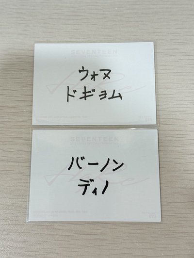 SEVENTEEN 21’FM 隨機卡 碩珉 圓佑 瀚率 李燦