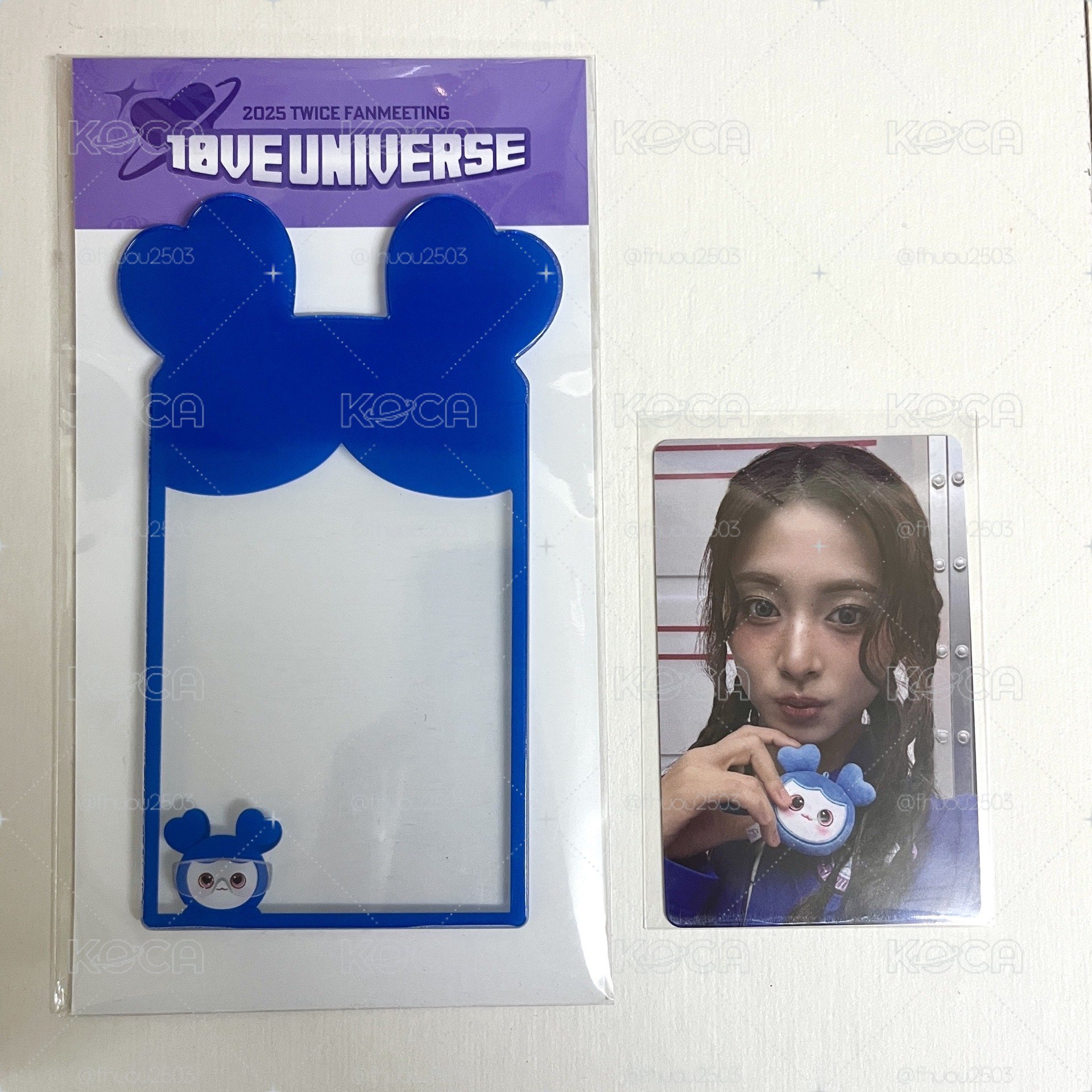 子瑜 十週年lovely 硬卡套 含小卡