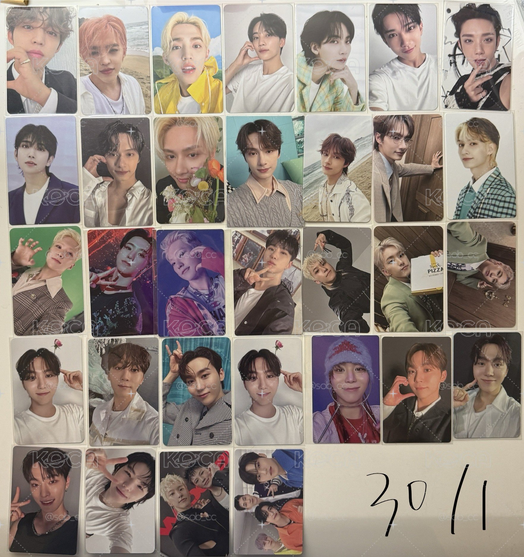 -seventeen 30元小卡區