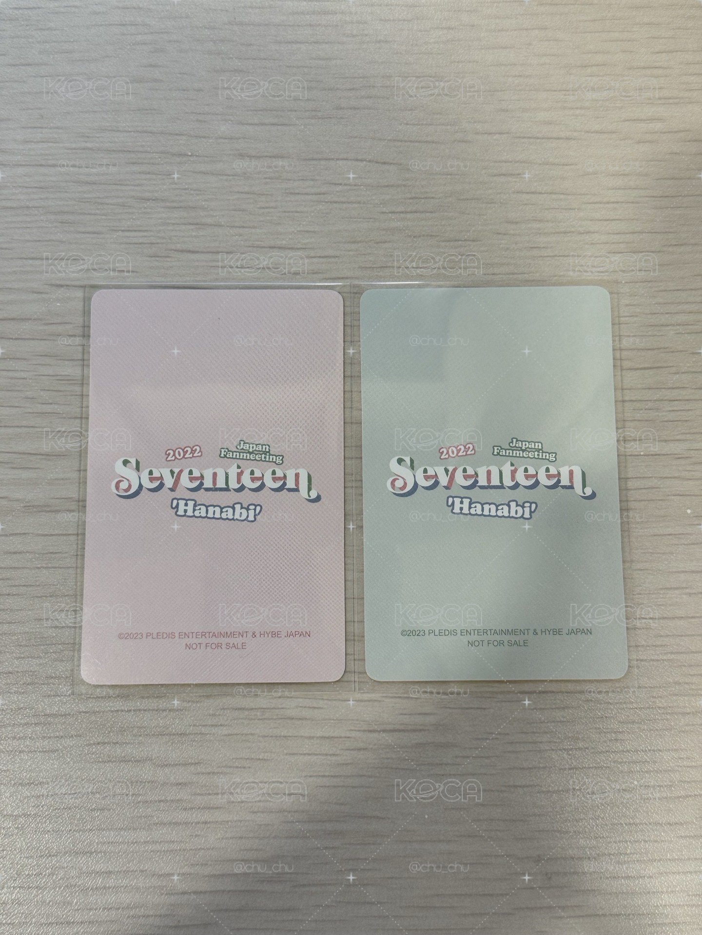 SEVENTEEN HANABI DVD 小卡 李燦
