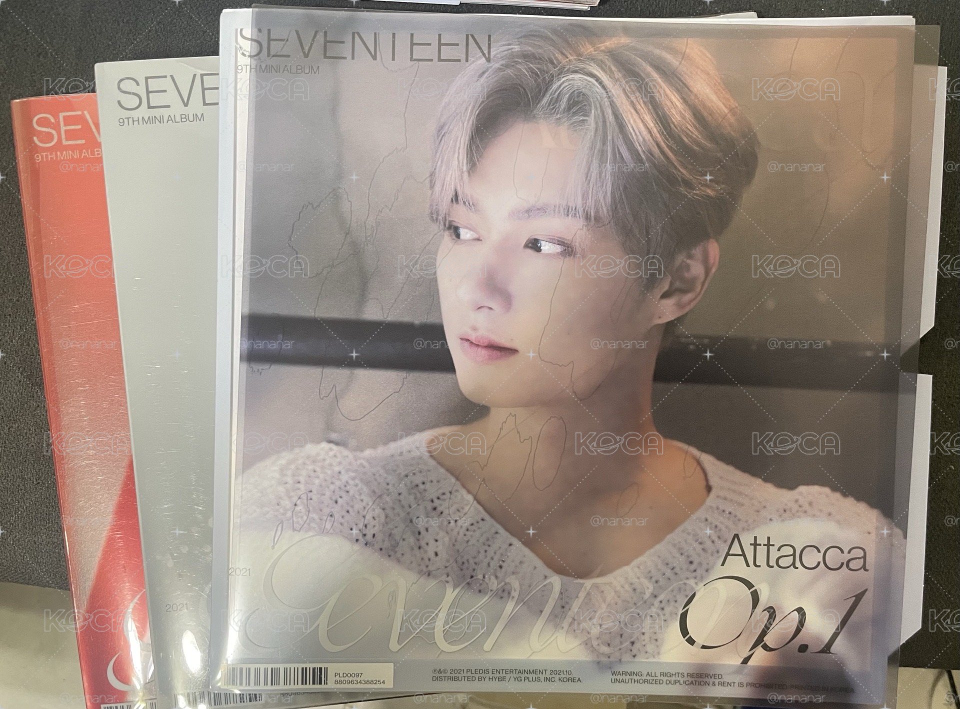 Mini9 Attacca 俊 Op1, Op3透卡盤