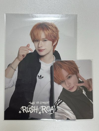 tws vr第二週 炅潣+香港爆米花明信片