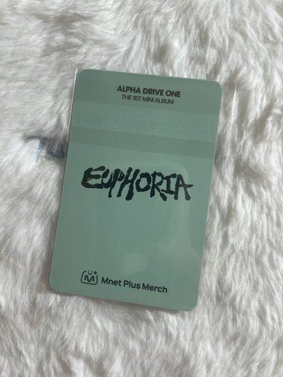 虔佑 迷一 mnet 糖果 簽售卡 