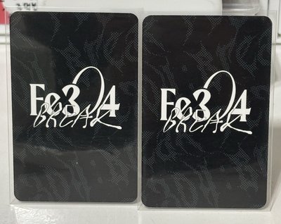 BREAK 專輯卡 電子專 官拍 LILY