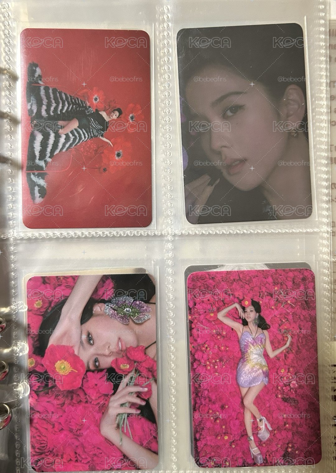 Jisoo K4飲料幸運卡