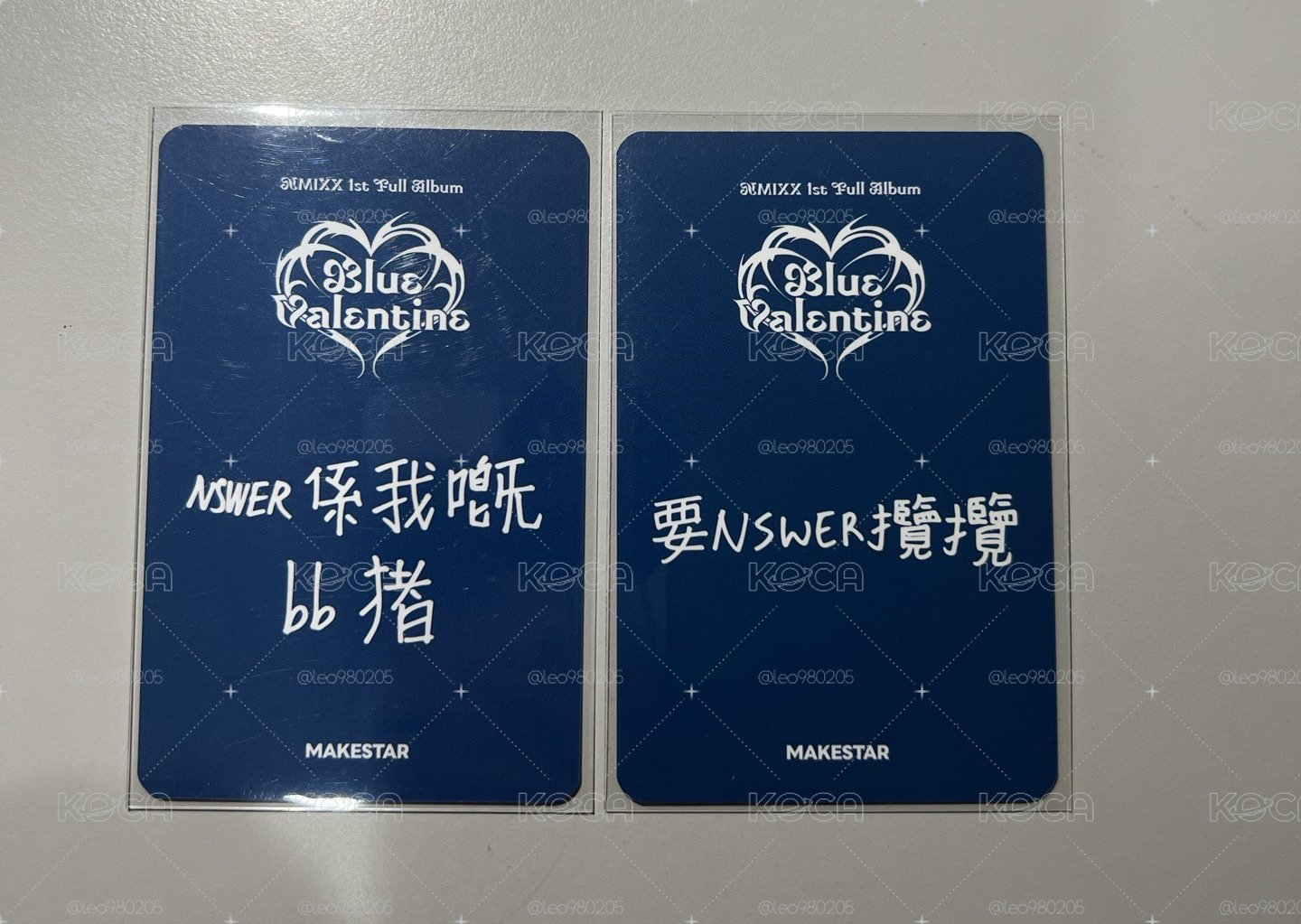 正規一 ms 線下22.0 港簽 簽售卡 港風少女