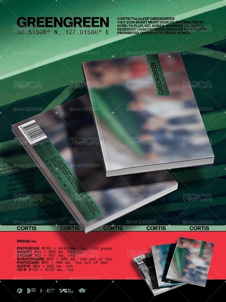 CORTIS The 2nd EP [GREENGREEN]