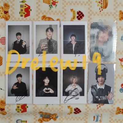 Seventeen 17 Hoshi 權順榮 yzy 一直娛復刻拍立得 小盤出 耳機榮