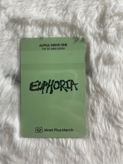 LEO 迷一 mnet 頭套 特典卡 