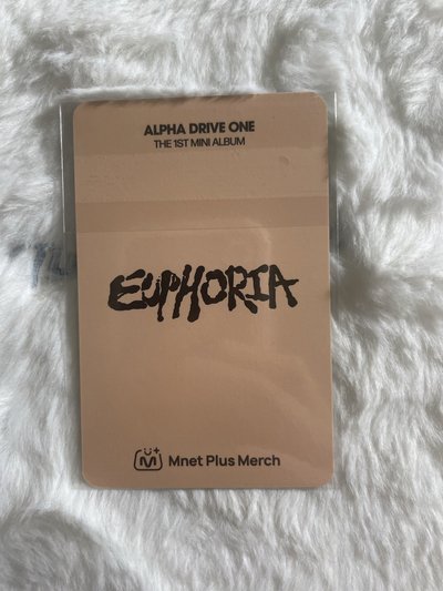 俊抒 迷一 mnet 甜蜜臉頰 特典卡 