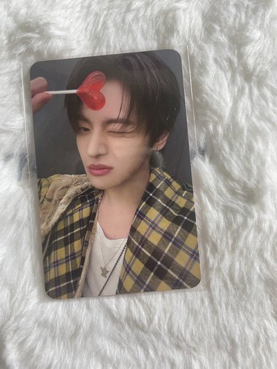 LEO 迷一 mnet 愛心糖果 簽售卡 