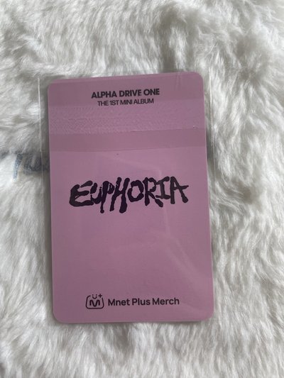 LEO 迷一 mnet 愛心糖果 簽售卡 