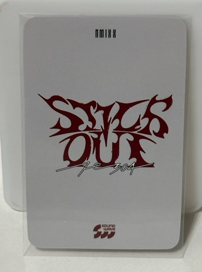 STICK OUT SW預售 特典 LILY