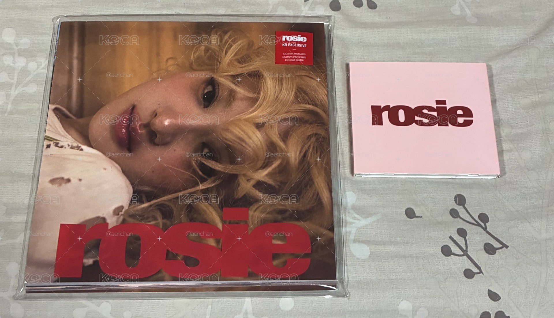  Rosie日專+Rosie KR版 有人保留但一直沒回覆