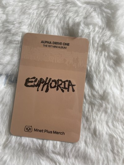 家豪 迷一 mnet 甜蜜臉頰 特典卡 