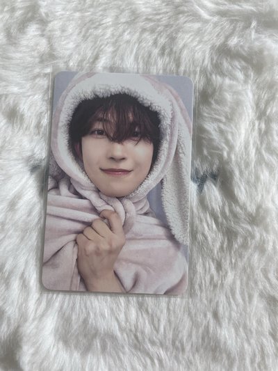 虔佑 迷一 ms 兔子毛毯 特典卡 