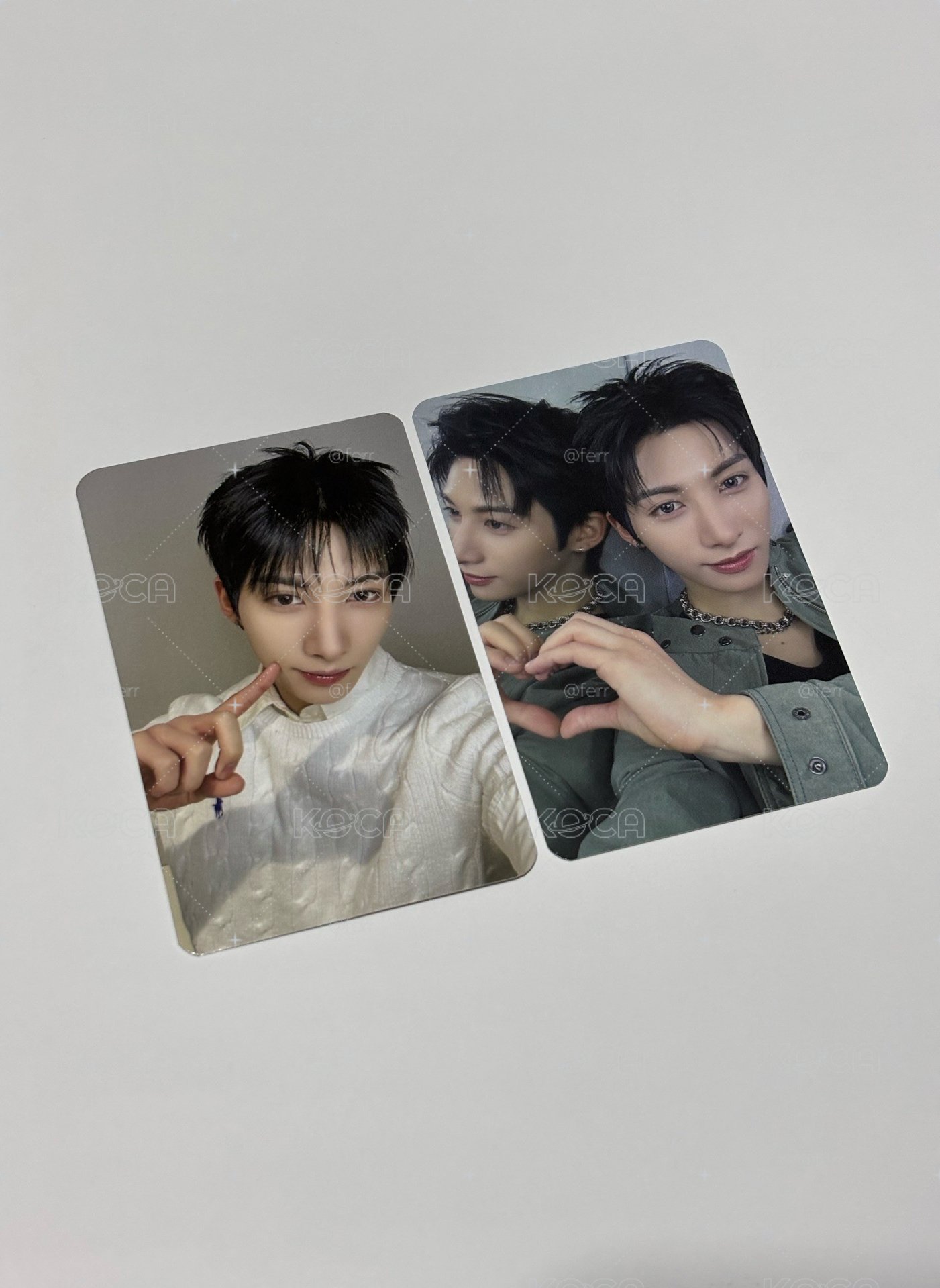 NEXZ YU 鏡面愛心 👈🏻 戳臉 🐈‍⬛