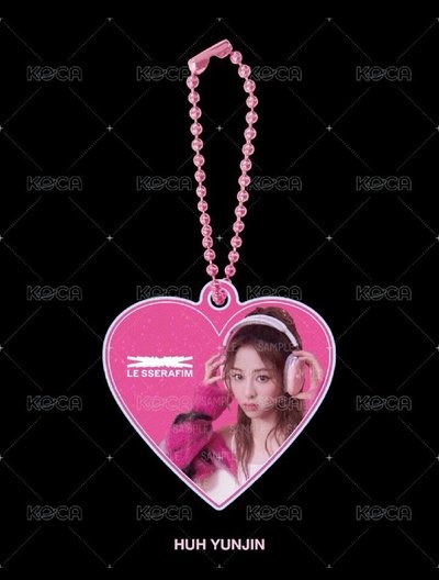 YUNJIN允真 FEARLESS JP 鑰匙圈吊飾 PHOTO KEYRING
