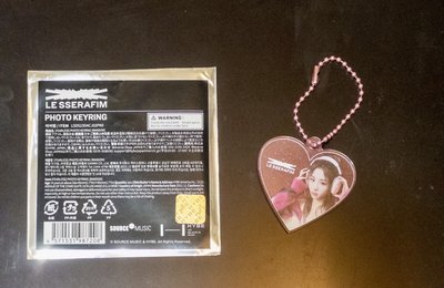 YUNJIN允真 FEARLESS JP 鑰匙圈吊飾 PHOTO KEYRING