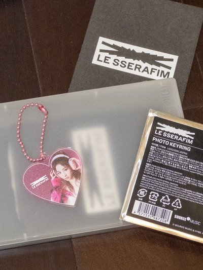 YUNJIN允真 FEARLESS JP 鑰匙圈吊飾 PHOTO KEYRING