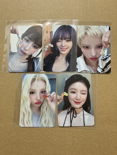 i-dle 迷你八輯 We are MS 4.0 簽售特典 套出 鼻叮咚/軟糖 ver.