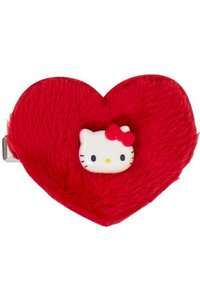 心動色彩系列 髮夾 紅底 Hello Kitty