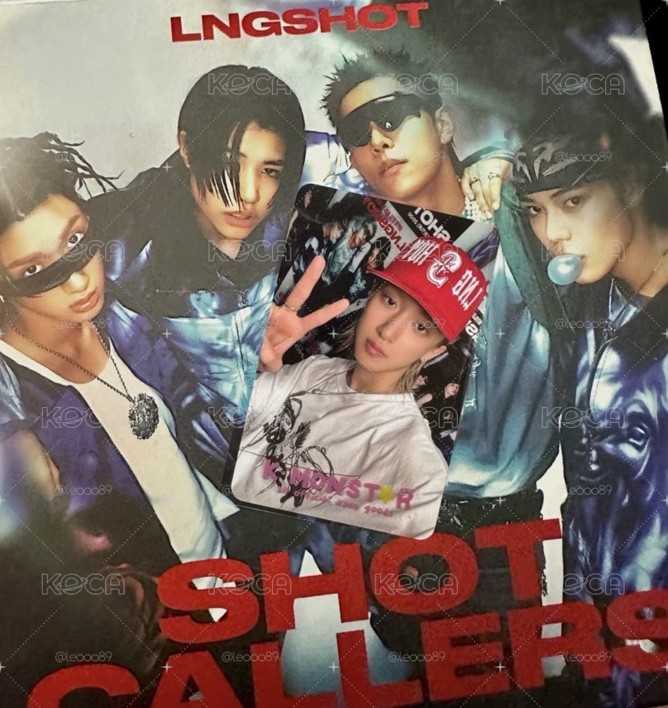現貨全新lngshot 專輯+特典 sw幸運卡宇津 