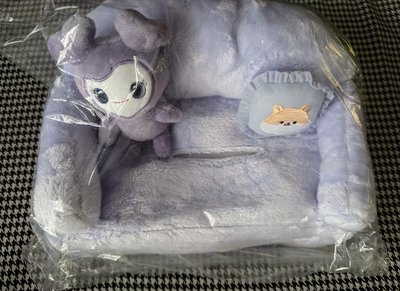 (現貨合售 一日內寄出）twice Savely 長毛娃娃+面紙盒