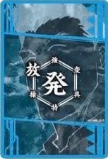 獵人數據卡 第二彈 數據卡 念能力卡 背面