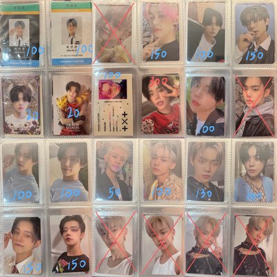 TXT然竣小卡4️⃣ 紅字需綁勿直接下單