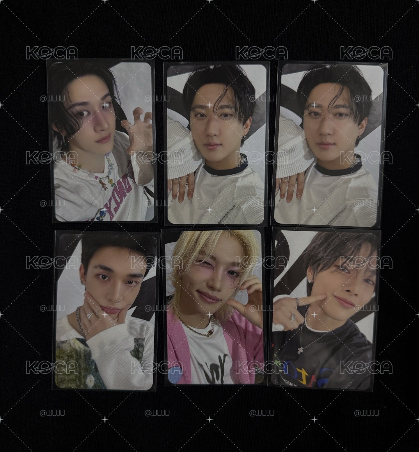 STRAYKIDS 3rd世巡首爾安可 線上滿額卡 星星卡套卡