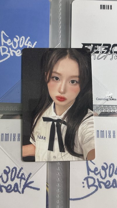 NMIXX 微樂客想見你薛 中文卡背